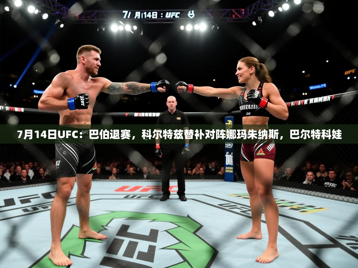 7月14日UFC：巴伯退赛，科尔特兹替补对阵娜玛朱纳斯，巴尔特科娃  第2张